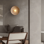 Modern LED Wall Sconce – Minimalist Disc Wall Light for Bedroom, Hallway & Living Room