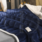 Cobertor Flannel Triplo Coral Fleece