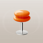 Luminária de Mesa de Vidro Macaron