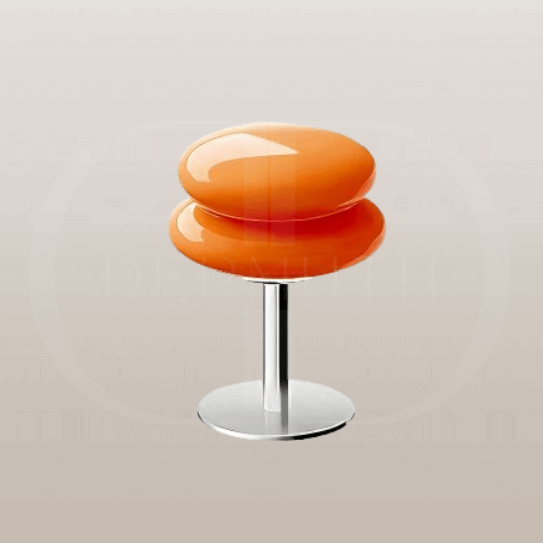 Luminária de Mesa de Vidro Macaron