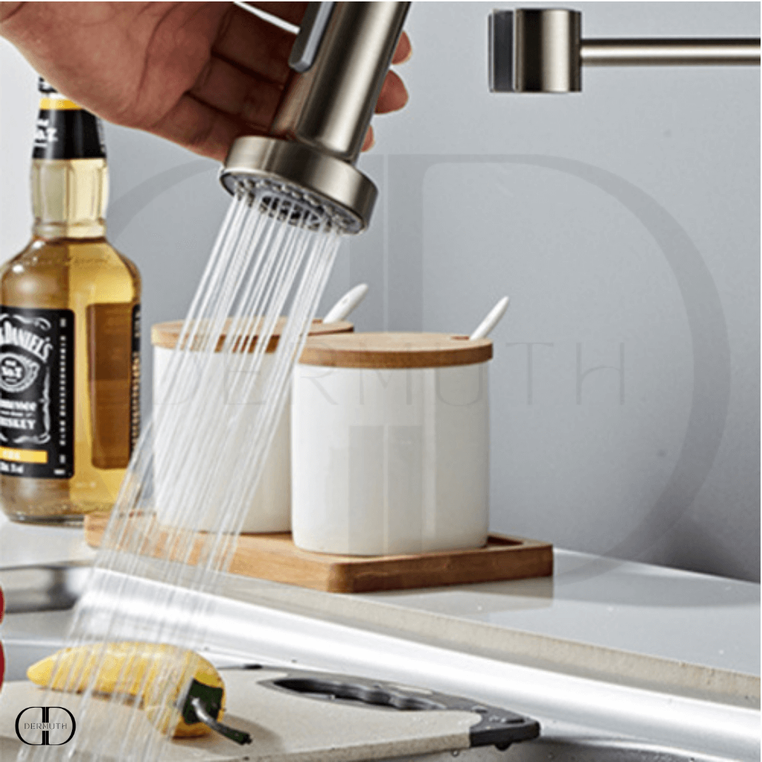 Torneira Gourmet Flexível com Bico Retrátil