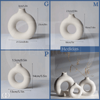 Vaso de Cerâmica Circular - Eva