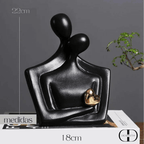 Estatueta Decorativa - Casal Apaixonado