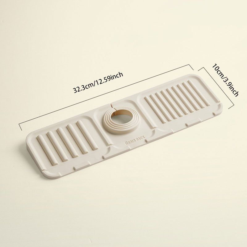 Sloped Silicone Draining Mat – Heat-Proof & Non-Slip