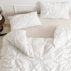 Capa de Edredon e Travesseiro Com Relevo