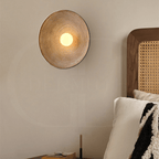 Modern LED Wall Sconce – Minimalist Disc Wall Light for Bedroom, Hallway & Living Room