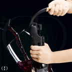 Abridor de Garrafas de Vinho – Formato de Alavanca com Cabo de Madeira