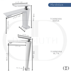 Torneira para Banheiro com Misturador - Juh