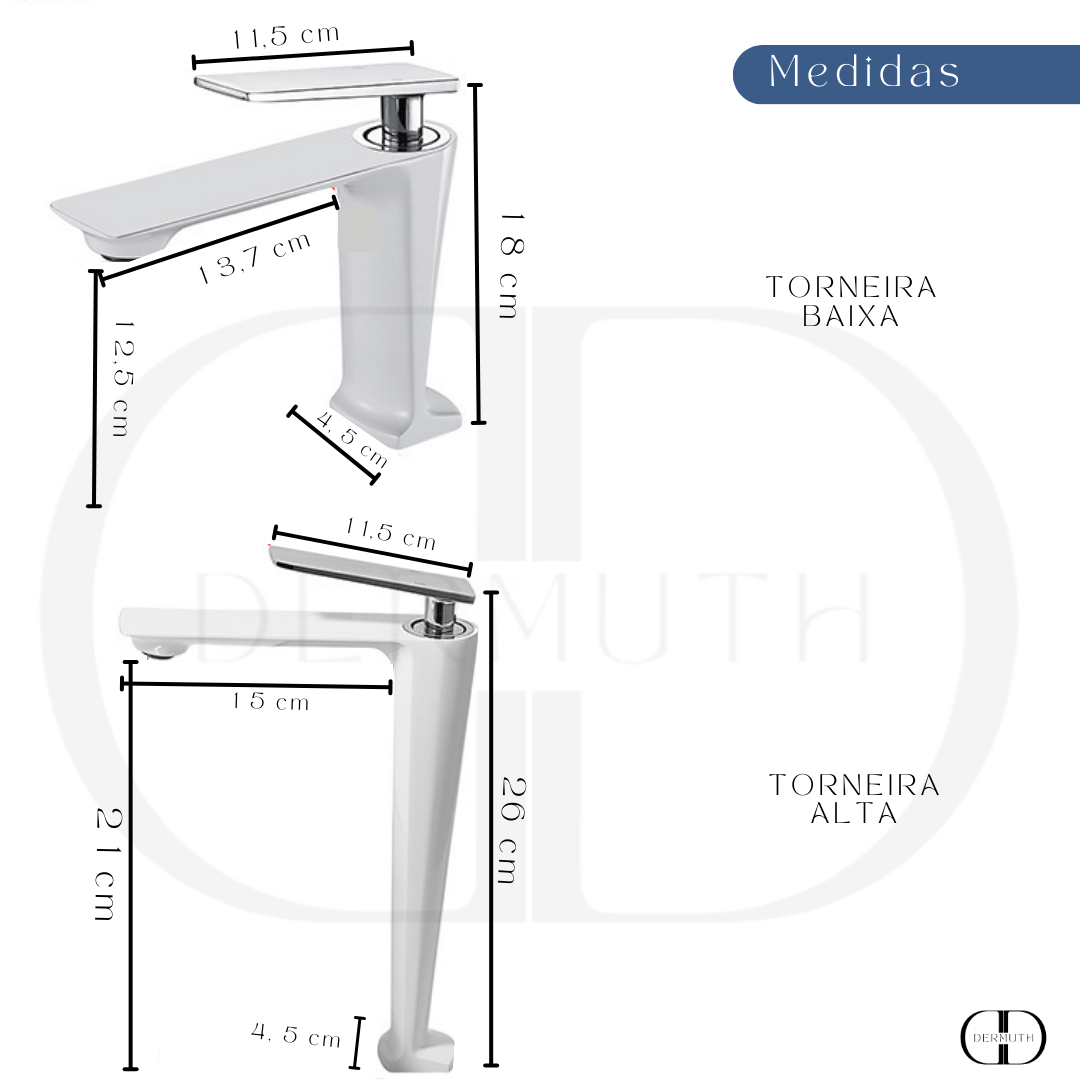 Torneira para Banheiro com Misturador - Juh