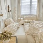 Capa de Edredon e Travesseiro Com Relevo