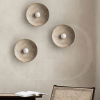 Modern LED Wall Sconce – Minimalist Disc Wall Light for Bedroom, Hallway & Living Room