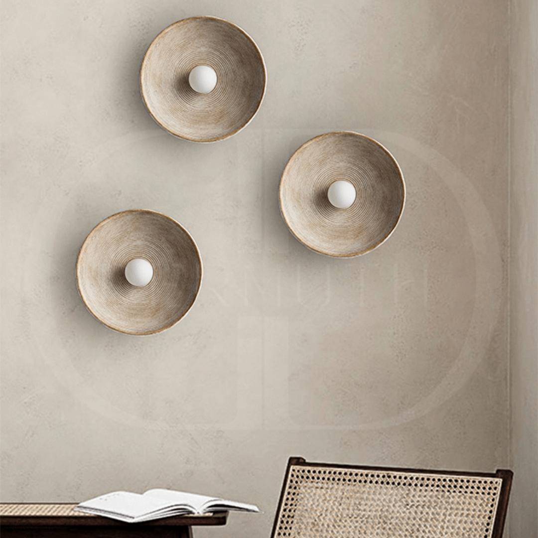 Modern LED Wall Sconce – Minimalist Disc Wall Light for Bedroom, Hallway & Living Room