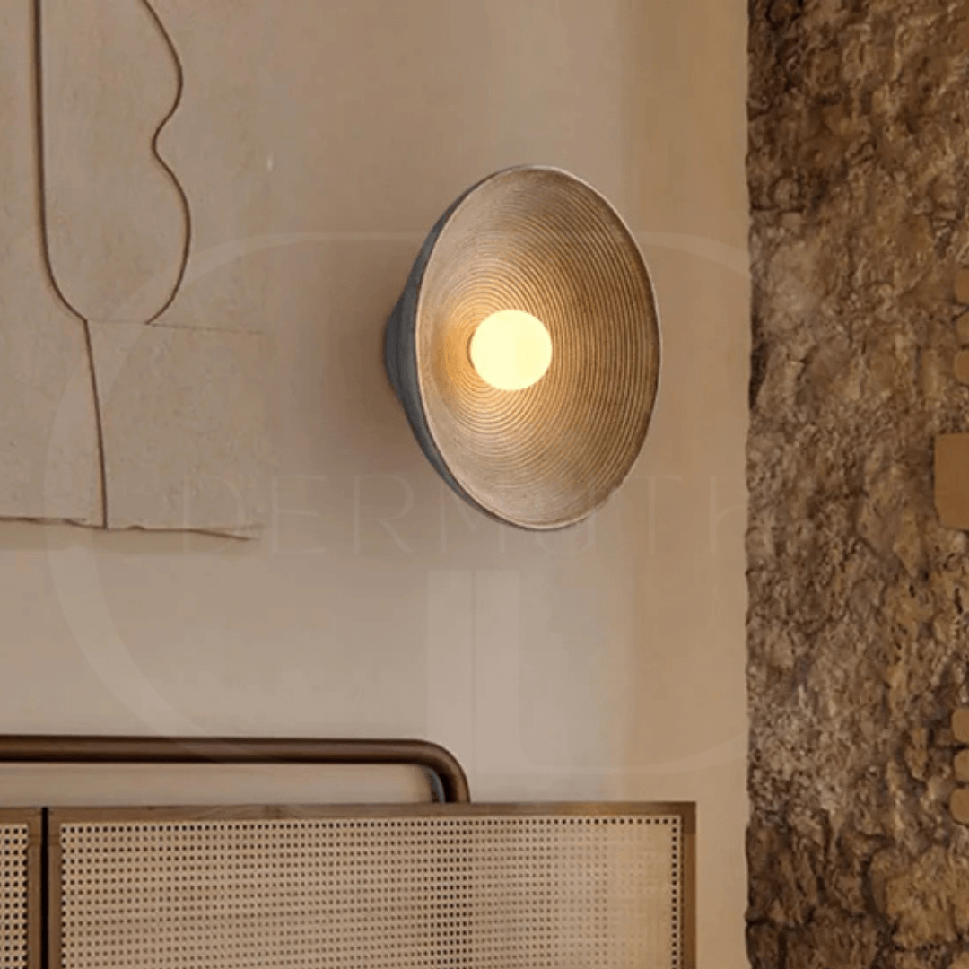 Modern LED Wall Sconce – Minimalist Disc Wall Light for Bedroom, Hallway & Living Room