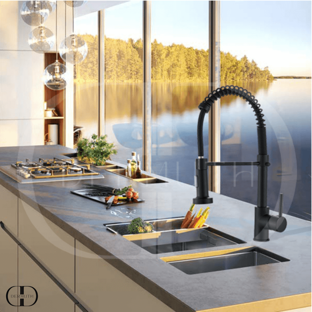 Torneira Gourmet Flexível com Bico Retrátil