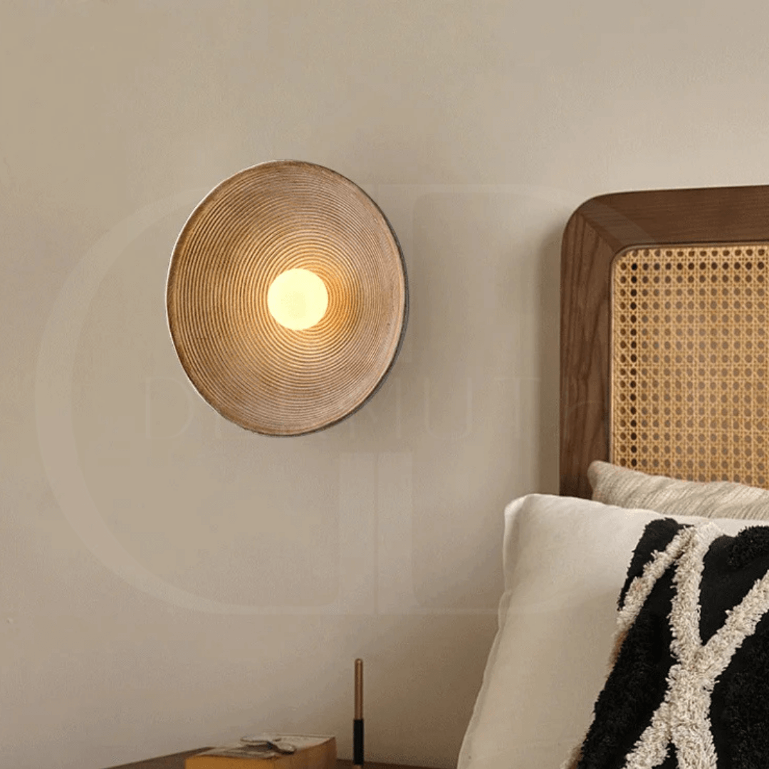 Modern LED Wall Sconce – Minimalist Disc Wall Light for Bedroom, Hallway & Living Room