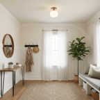 Modern Wooden Pendant Light with Frosted Glass – Minimalist Ceiling Lamp for Living Room, Kitchen & Dining