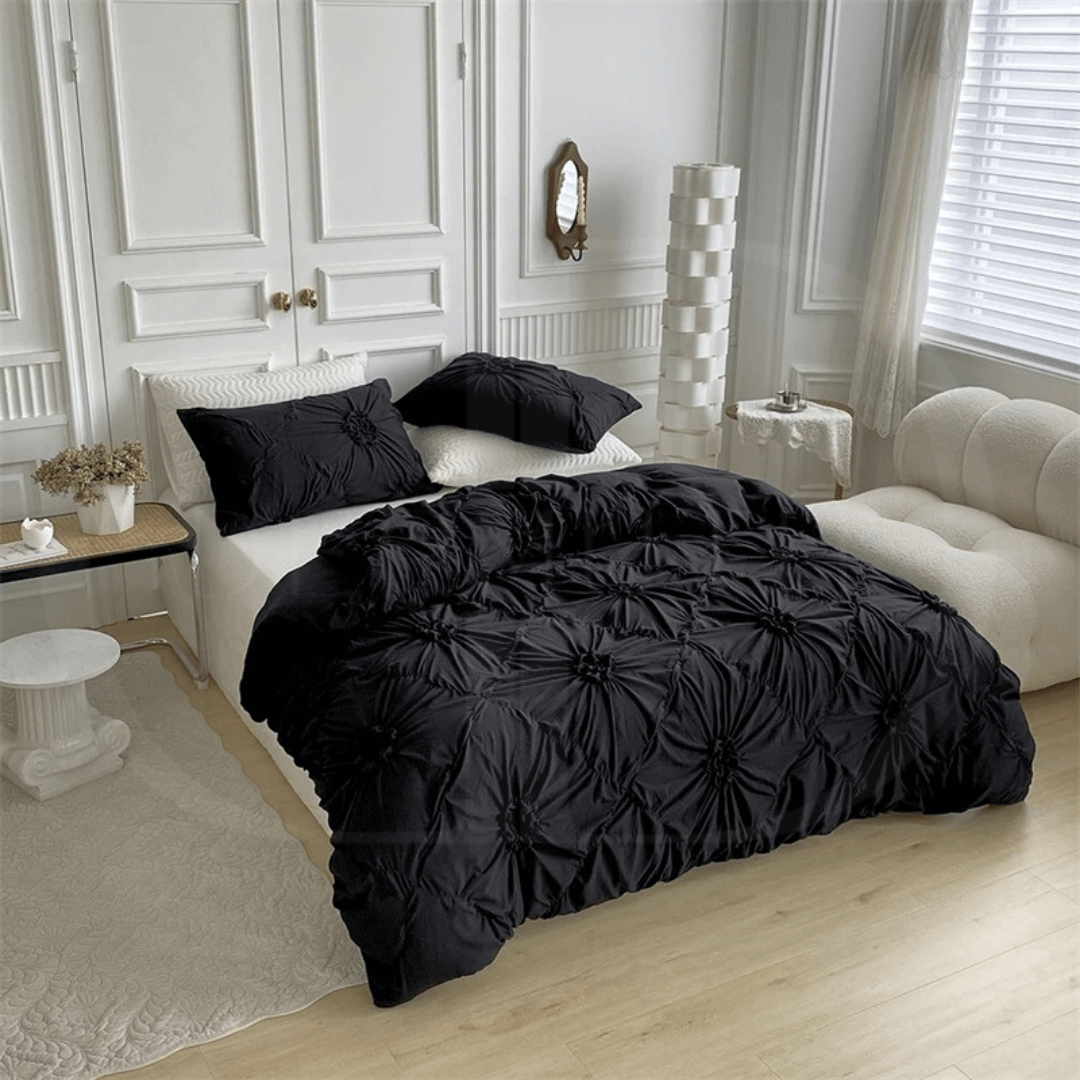 Capa de Edredon e Travesseiro Com Relevo