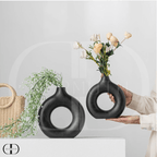 Vaso de Cerâmica Circular - Eva