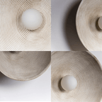 Modern LED Wall Sconce – Minimalist Disc Wall Light for Bedroom, Hallway & Living Room