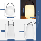 Luminária LED Portátil Recarregável – Estilo e Praticidade