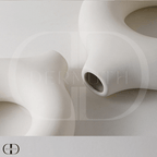 Vaso de Cerâmica Circular - Eva