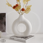 Vaso de Cerâmica Circular - Eva