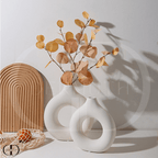 Vaso de Cerâmica Circular - Eva