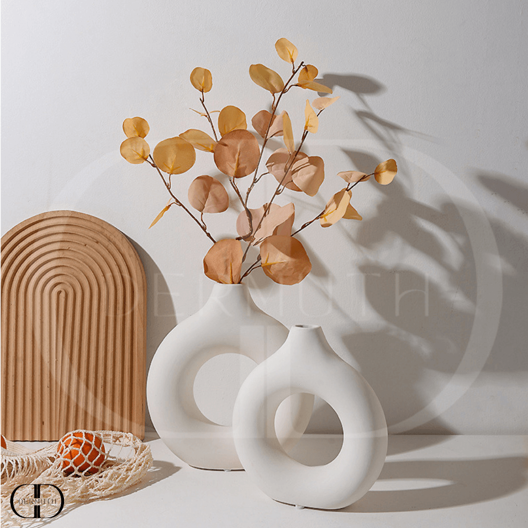 Vaso de Cerâmica Circular - Eva