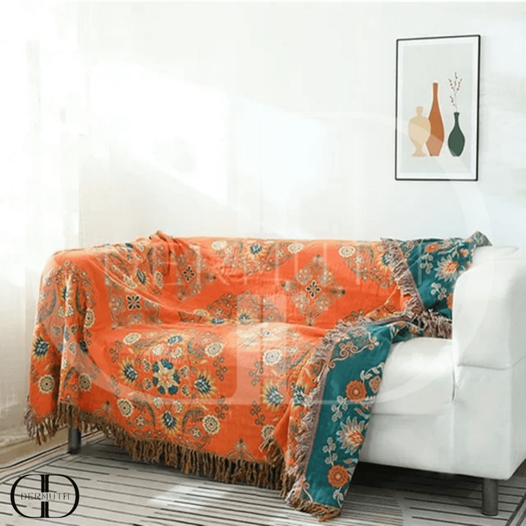 Colcha Casal de Algodão Dupla Face