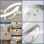 Pendente Moderno LED para Ambientes