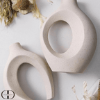 Vaso em Cerâmica Artesanal - Duplo