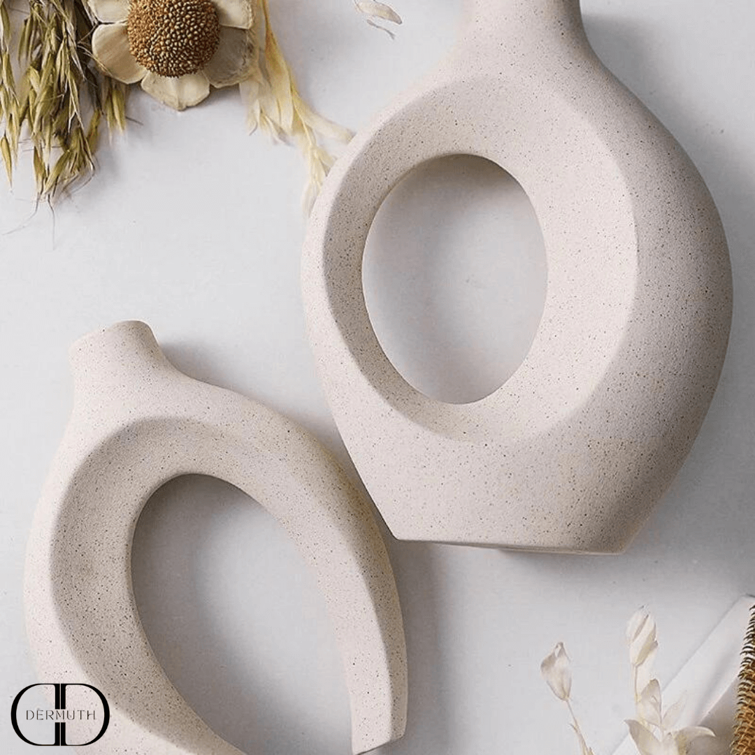 Vaso em Cerâmica Artesanal - Duplo