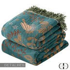 Colcha Casal de Algodão Dupla Face