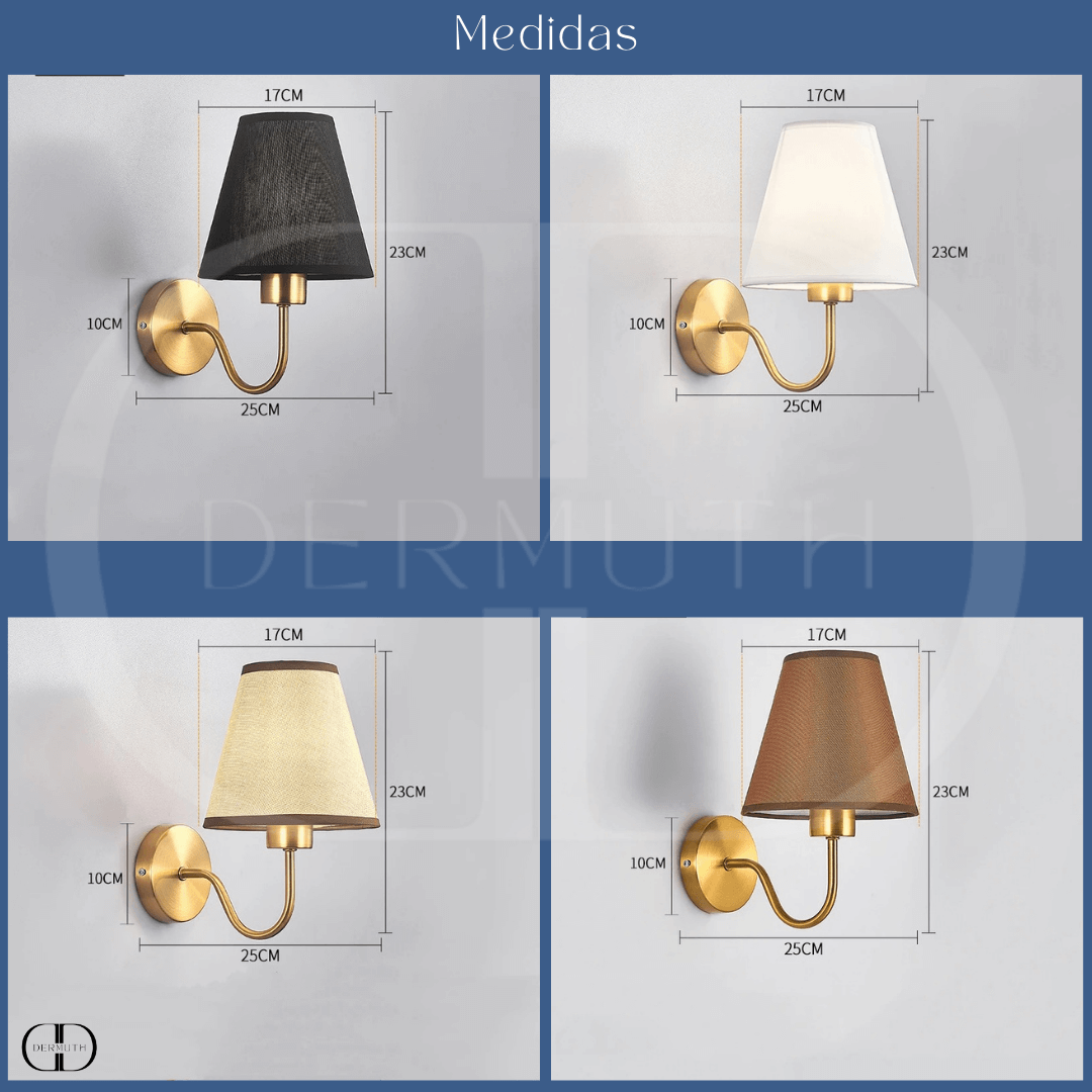 Arandela de Parede Modelo Chapeuzinho - Liz