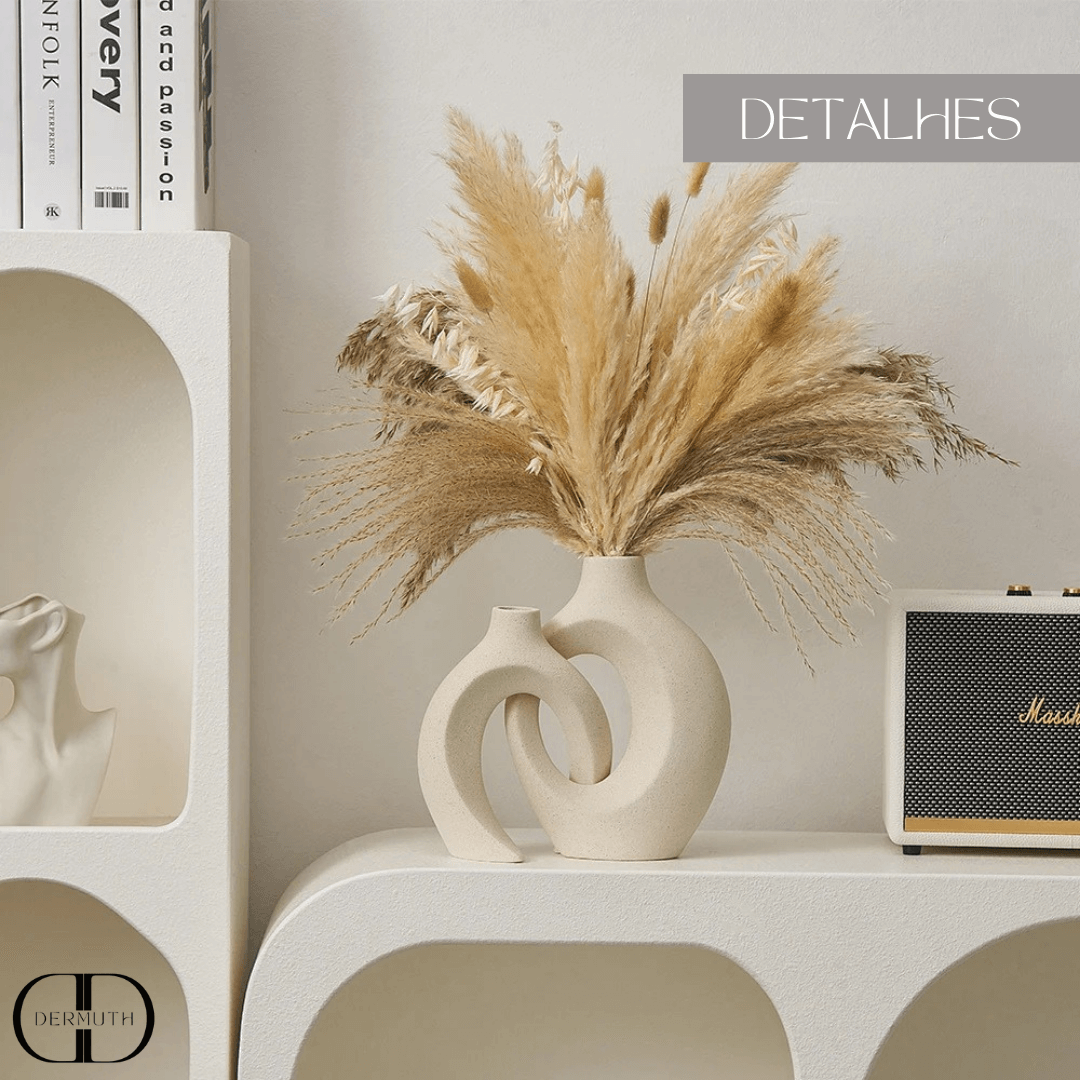 Vaso em Cerâmica Artesanal - Duplo