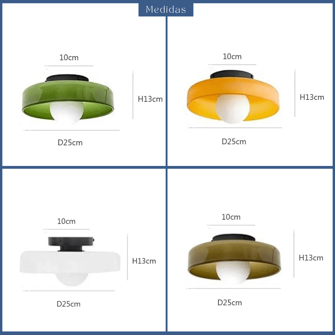 Arandela Vidro Design Moderno