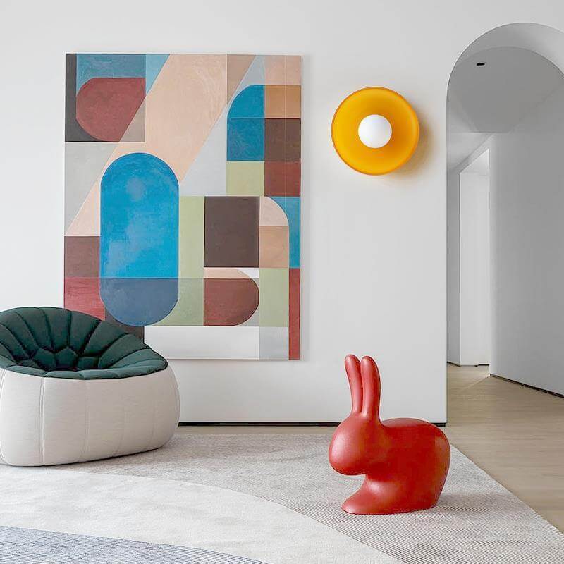 Arandela Vidro Design Moderno