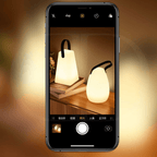 Luminária LED Portátil Recarregável – Estilo e Praticidade