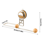 No Drilling Suction Stainless Steel Toilet Paper Holder