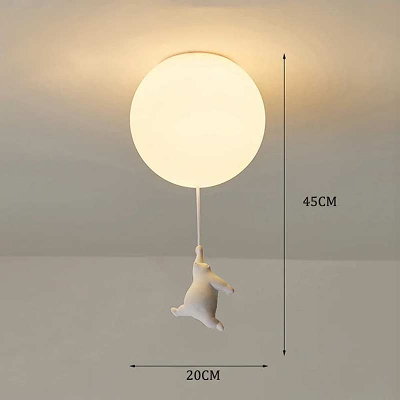 Moon Bear Chandelier Ceiling Lamp