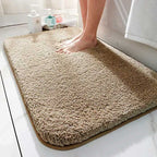 Plushy Absorbent Non-Slip Bathroom Mat