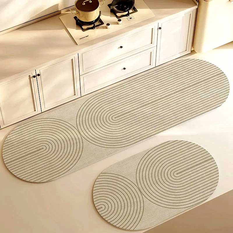 Design Waterproof Non-Slip Kitchen Mat