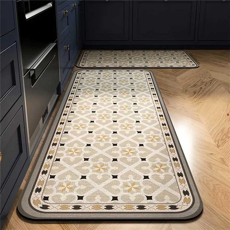 Absorbent Tiles Kitchen Mat