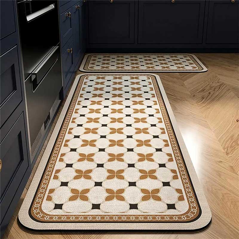 Absorbent Tiles Kitchen Mat