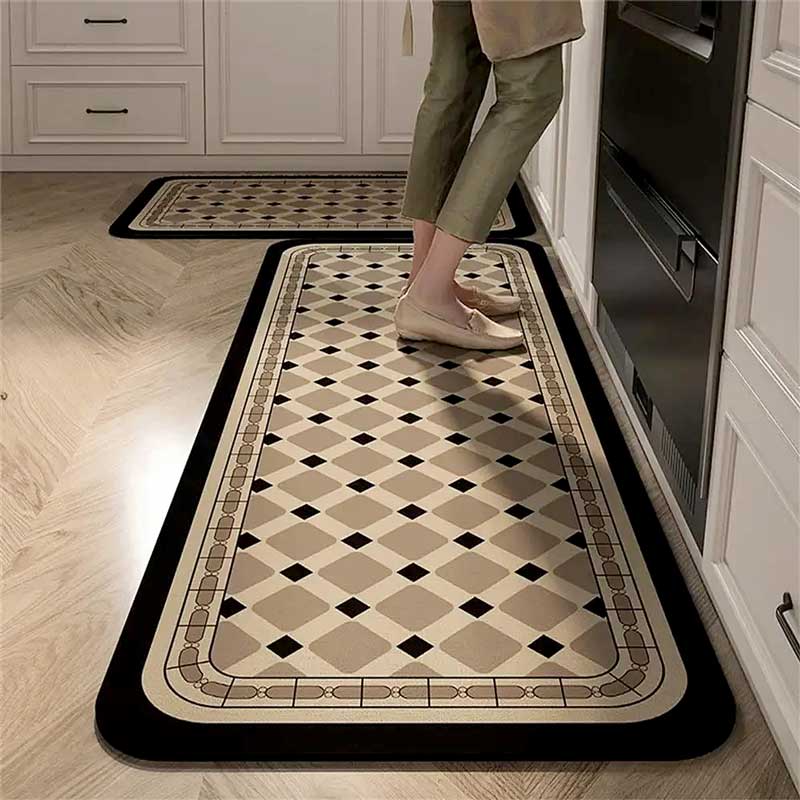 Absorbent Tiles Kitchen Mat