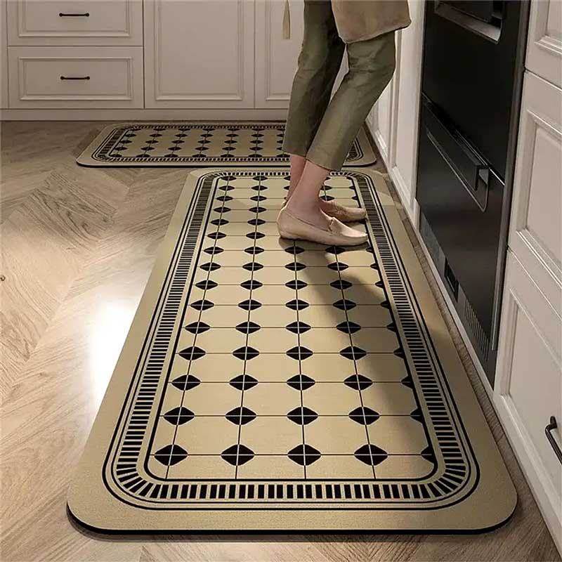 Absorbent Tiles Kitchen Mat