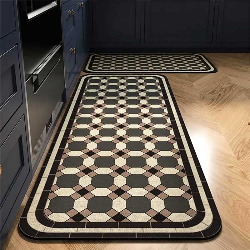 Absorbent Tiles Kitchen Mat