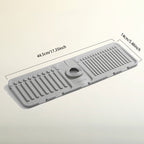 Sloped Silicone Draining Mat – Heat-Proof & Non-Slip