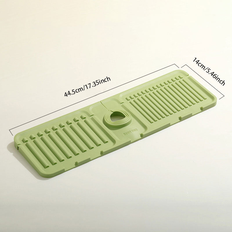 Sloped Silicone Draining Mat – Heat-Proof & Non-Slip