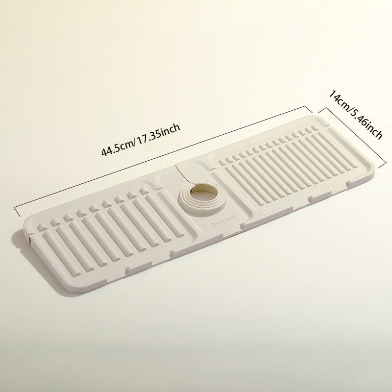 Sloped Silicone Draining Mat – Heat-Proof & Non-Slip